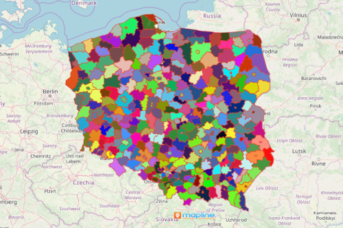 Use Mapline's Territory Mapping Software to Get The Most Out of Poland Map
