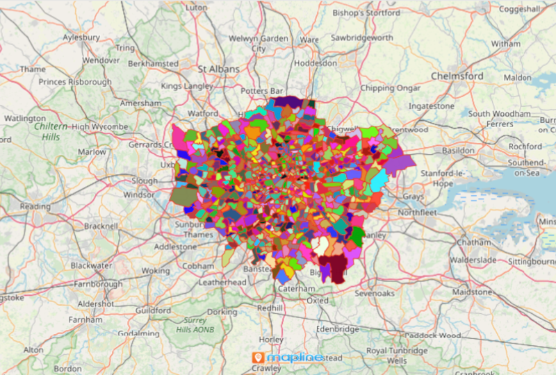 Use Mapline's Territory Mapping Software to Get The Most Out of England Map
