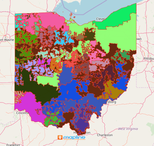 Mapping US Electric Utility Service Areas - Mapline