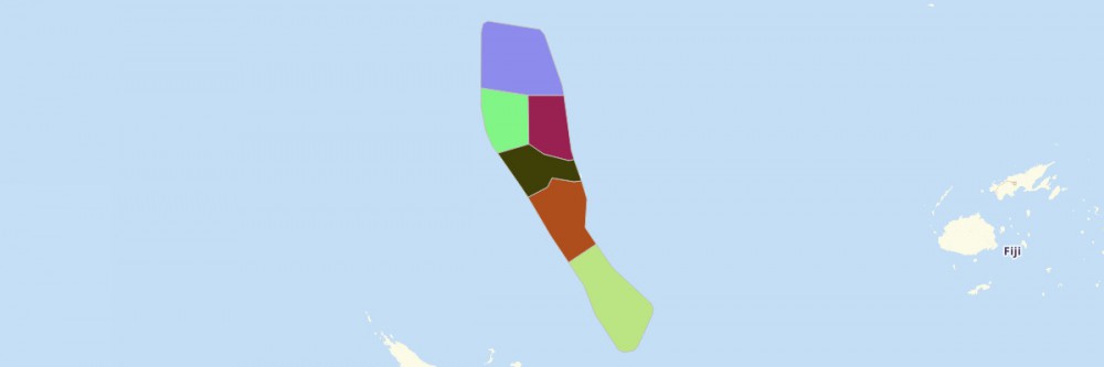 Map of Vanuatu Provinces