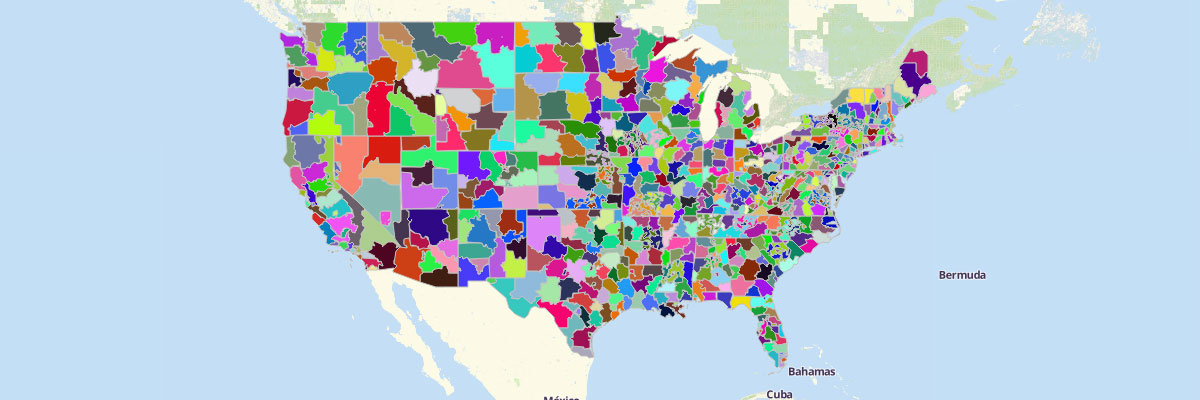 zip code by state chart